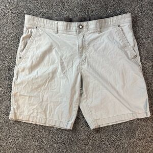 Weatherproof Trail Adventure Shorts Men Size 40 Tan Beige